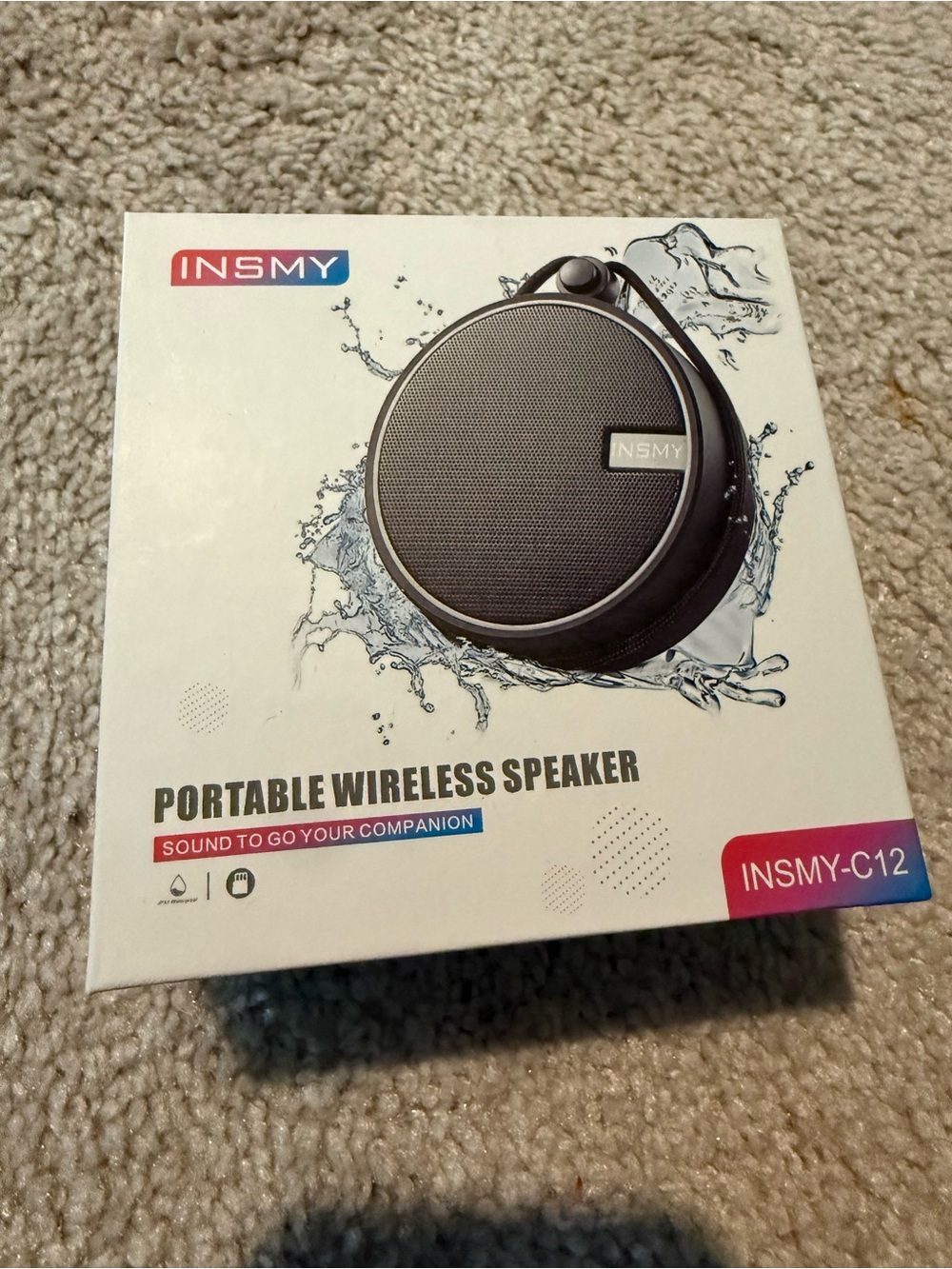 Portable Waterproof  Speaker - Black